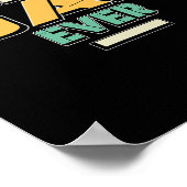 Voor papa - vaders dag papa grappige vaders dag ca poster (Hoek)