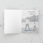 voor papa van Son Sentimental Vaderdag Kaart (Binnen)