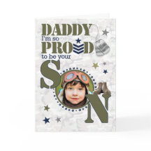 voor Papa's Birthday uit de Militaire Zoon