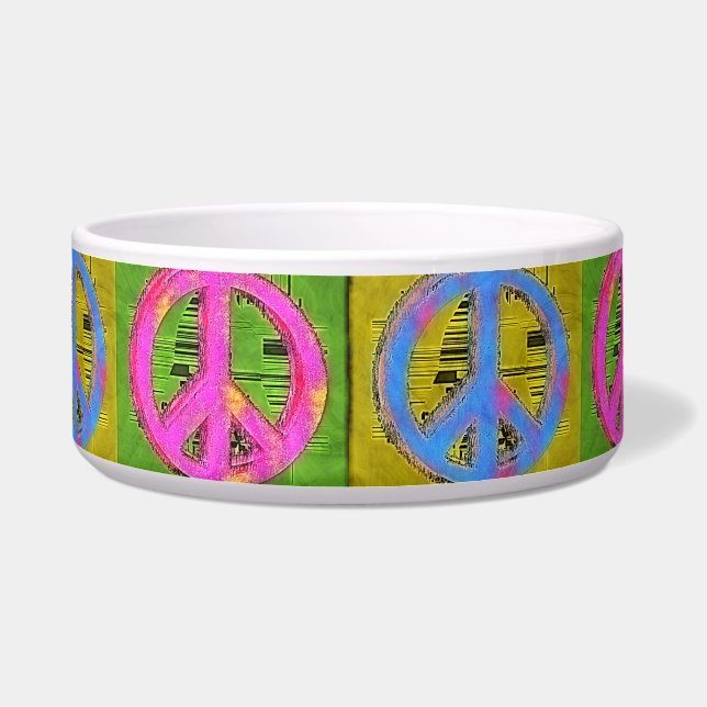 VOOR PEACE Pet Bowl Voerbakje (Voorkant)