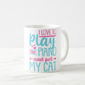 Voor Pianospeler Koffiemok (Voorkant rechts)