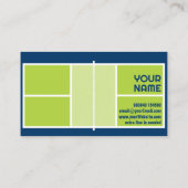  voor pickleball coach visitekaartje (Achterkant)