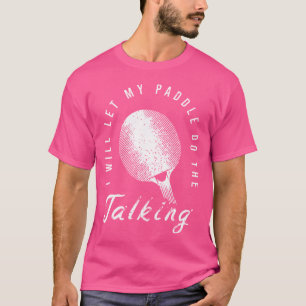 Voor pingpongs t-shirt