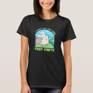 Voor plantaardige veganistische vegetarische mense t-shirt
