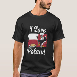 Voor Polenliefhebbers Liefhebben Polen Ik Hou Van  T-shirt