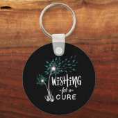 Voor polycystic nierziekte genezen item voor vrouw sleutelhanger (Voorkant)