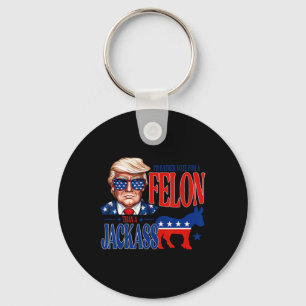 Voor President 2024 stem ik liever op een misdaadp Sleutelhanger