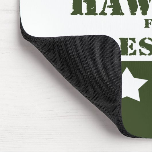 Voor President Hawkeye Muismat (Hoek)