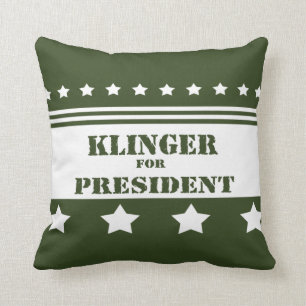 Voor President Klinger Kussen