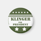 Voor President Klinger Magneet (Voorkant)