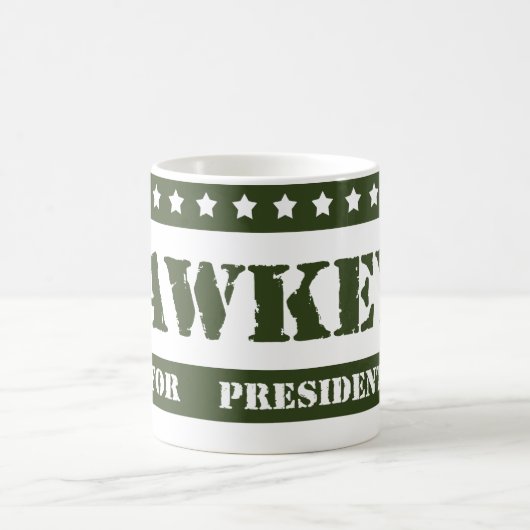 Voor President Radar Koffiemok (Center)