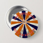Voor President Stemming Joe Kennedy Ronde Button 7,6 Cm (Voorkant /achterkant)