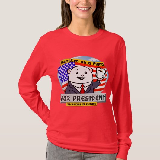 Voor President T-shirt (Voorkant)