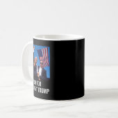Voor President Trump4 Koffiemok (Voorkant links)