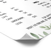 Voor Prijslijstposter Nagelstudio Poster (Hoek)