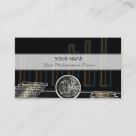 Voor professionele bankiers of financiële deskundi visitekaartje