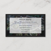 Voor professionele bankiers of financiële experts visitekaartje (Achterkant)