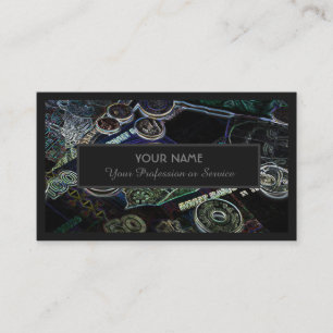 Voor professionele bankiers of financiële experts visitekaartje