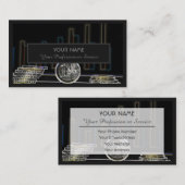 Voor professionele bankiers of financiële experts visitekaartje (Voorkant / Achterkant)