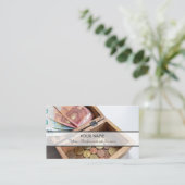 Voor professionele bankiers of financiële experts visitekaartje (Staand voorkant)