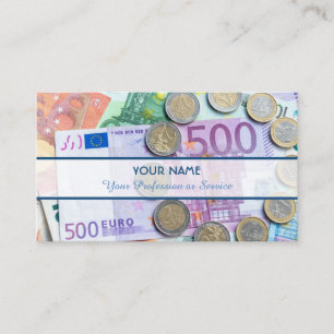 Voor professionele bankiers of financiële special visitekaartje