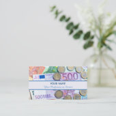 Voor professionele bankiers of financiële speciali visitekaartje (Staand voorkant)