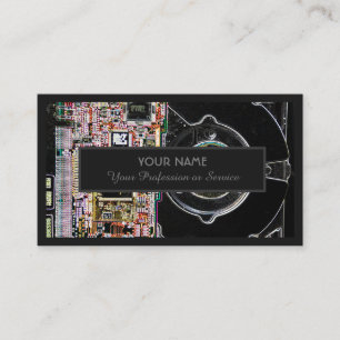 Voor professionele experts op het gebied van compu visitekaartje