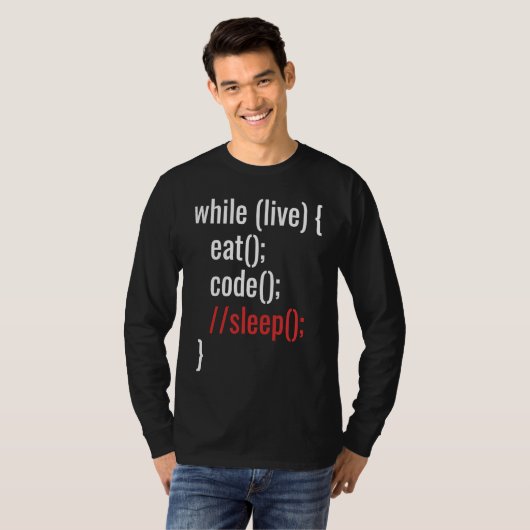 voor programmeur softwareontwikkelaar computertech t-shirt (Voorkant volledig)