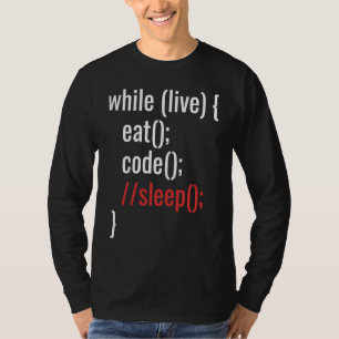 voor programmeur softwareontwikkelaar computertech t-shirt