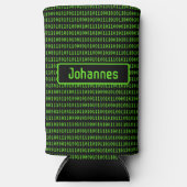 Voor programmeurs - Leuke computercode zwart / gro Seltzer Blikjeskoeler (Voorkant)