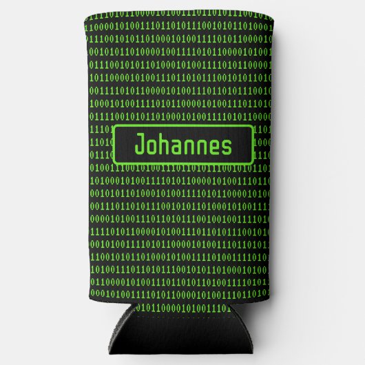 Voor programmeurs - Leuke computercode zwart / gro Seltzer Blikjeskoeler (Voorkant)