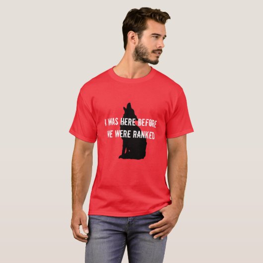 Voor rangschikking t-shirt (Voorkant volledig)
