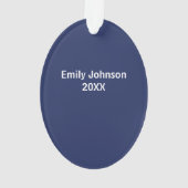 VOOR Realtor Kerstboom  Naam Ornament (achterkant)