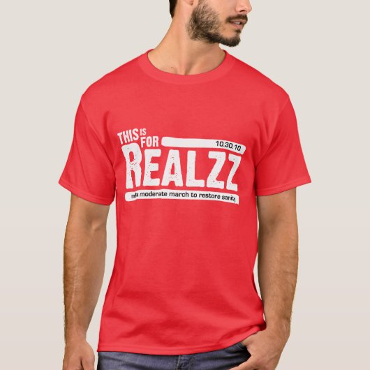 Voor Realzz - Donker T-shirt (Voorkant)