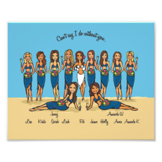 Voor Rebecca Foto Afdruk