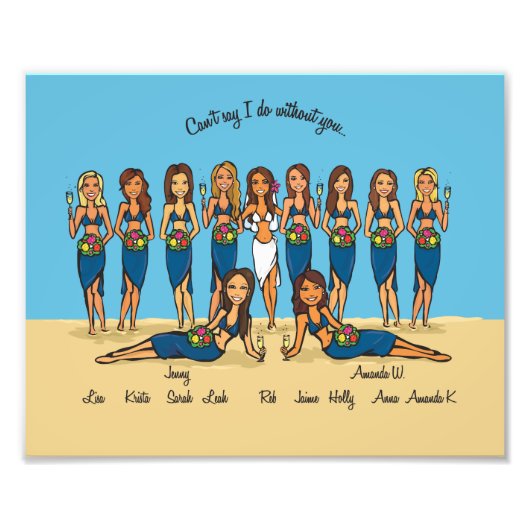 Voor Rebecca Foto Afdruk (Voorkant)