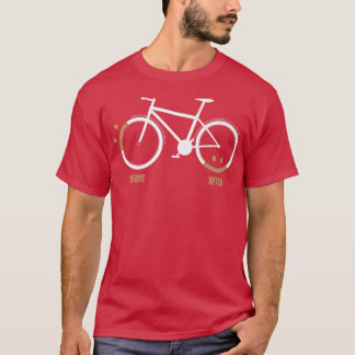 Voor Ride verdrietig na happy Triathlon Downhill c T-shirt