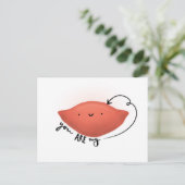 Voor schattige en zoete aardappelen 🍠 briefkaart (Staand voorkant)