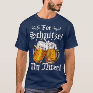 Voor Schnitzel My Nitzel Funny Oktoberfest Gift 8 T-shirt