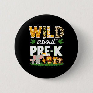Voor-schoolleerkracht  ronde button 5,7 cm