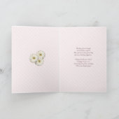 Voor schoonmoeder, mooie bloemen verjaardagskaart kaart (Binnen)