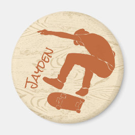 voor skateboarders, grafisch magneet