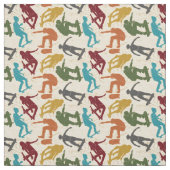 Voor skateboarders Skateboarden Graphics Collage Stof (Swatch)