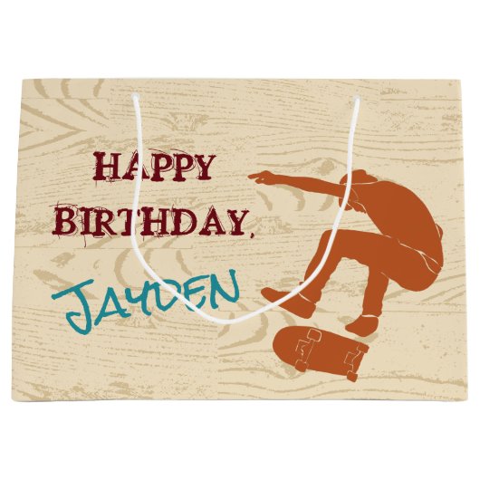 Voor Skateboarders Skateboarden Graphics Custom Groot Cadeauzakje (Voorkant)