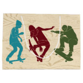 Voor Skateboarders Skateboarden Graphics Custom Groot Cadeauzakje (Achterkant)