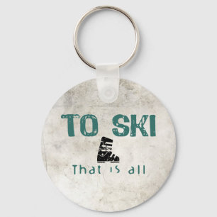 Voor Ski is alles Sleutelhanger