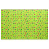 Voor Skiers Ski Tricks Pattern Lime Green Kerstmis Stof (Fat Quarter)