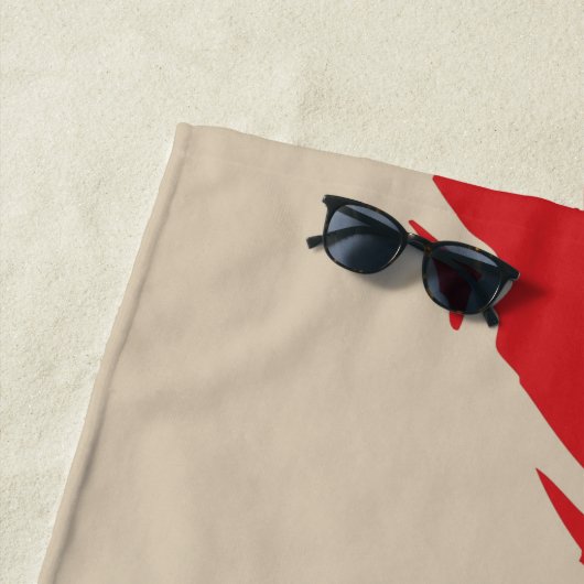 Voor Snowmobilers Snowmobile Graphic Personalized Strandlaken (In situ)