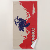 Voor Snowmobilers Snowmobile Graphic Personalized Strandlaken (Voorkant)