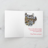 Voor sommige speciale vrienden Happy Christmas Kaart (Binnen)